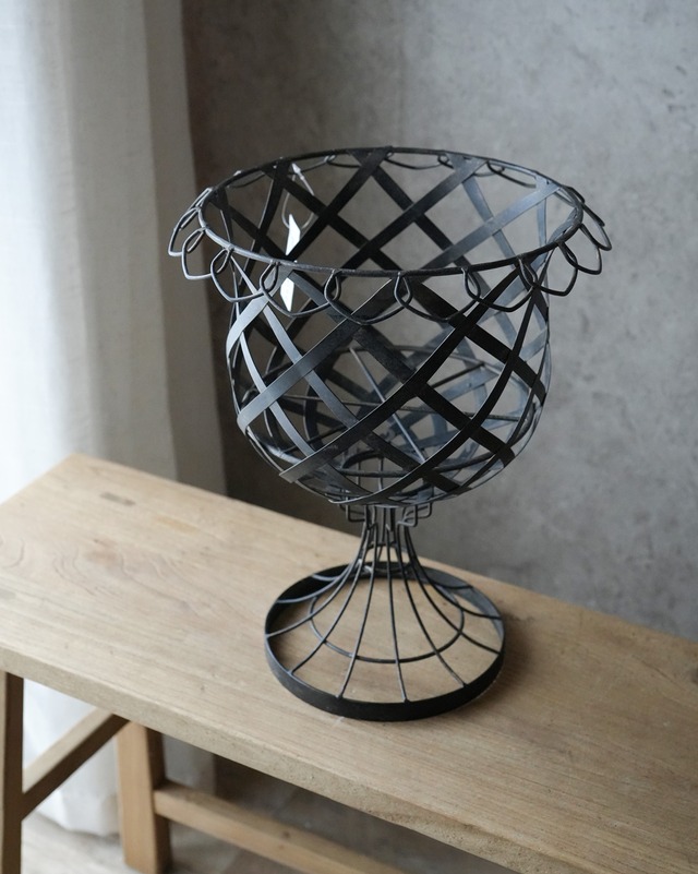 【アイアン】 ヴェルポット　φ30cm　（鉢カバー）