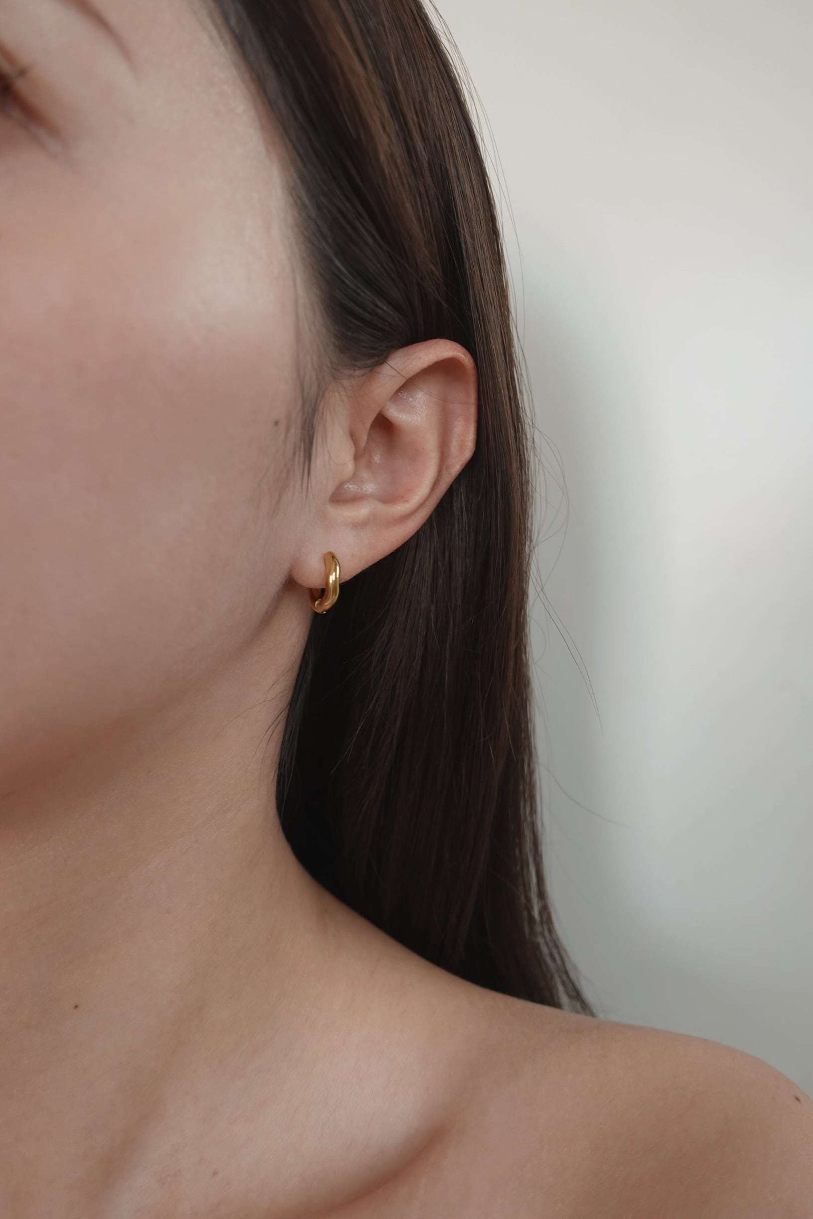 6/3(水)再販 wave tube hoop pierce/14mm | 金属アレルギー対応の