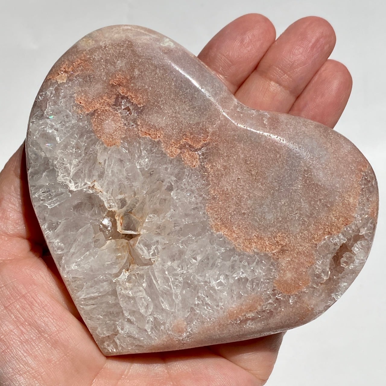 まるで骨董品のような模様♡モスアゲートのスフィア Moss Agate Sphere