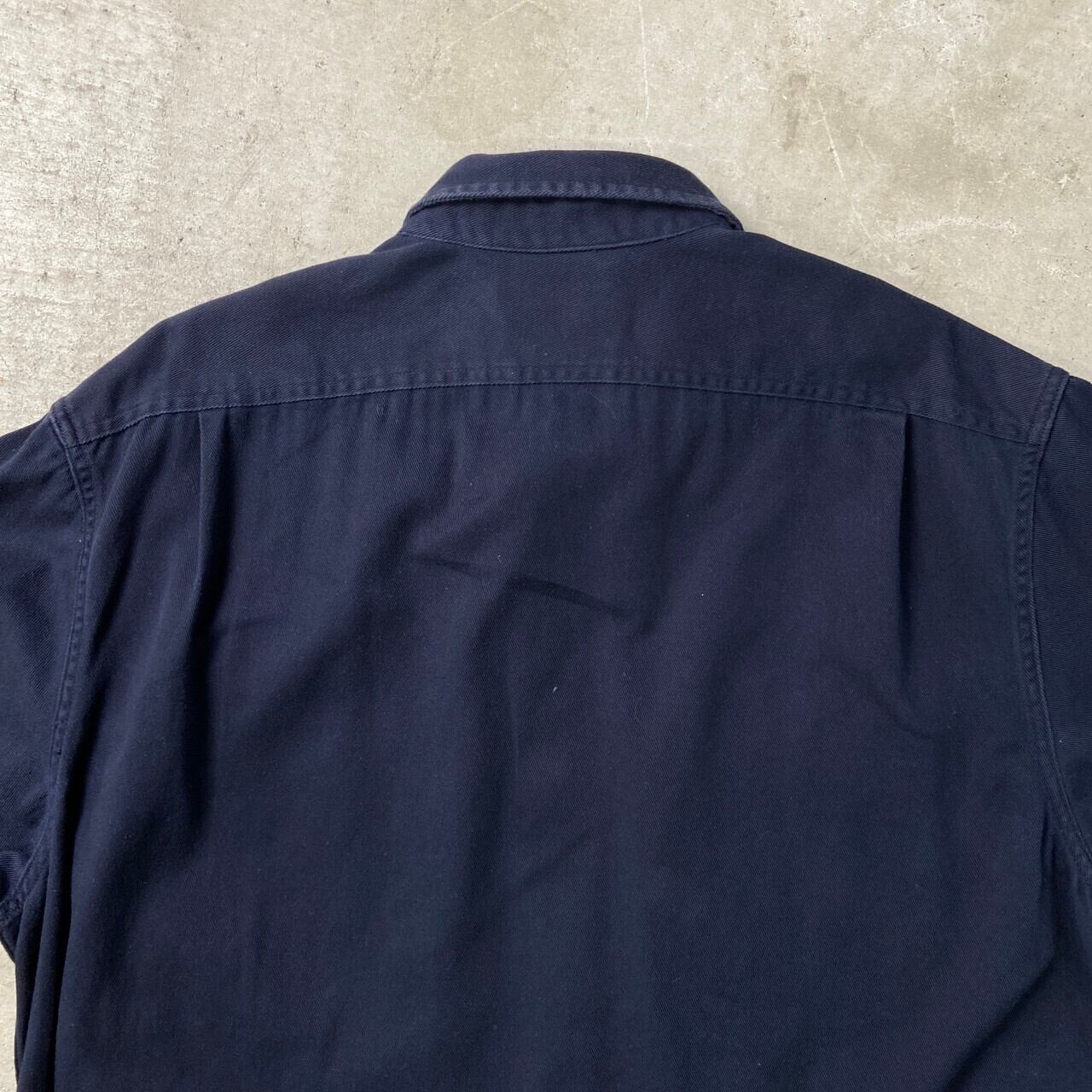 90年代 GAP オールドギャップ 長袖 コットンツイルシャツ マチ付き