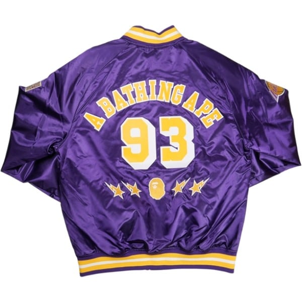 Size【L】 A BATHING APE ア ベイシング エイプ ×MITCHELL & NESS NBA