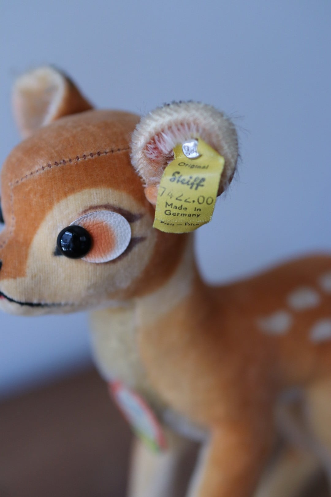 ヴィンテージ シュタイフ バンビ Steiff Bambi 22㎝