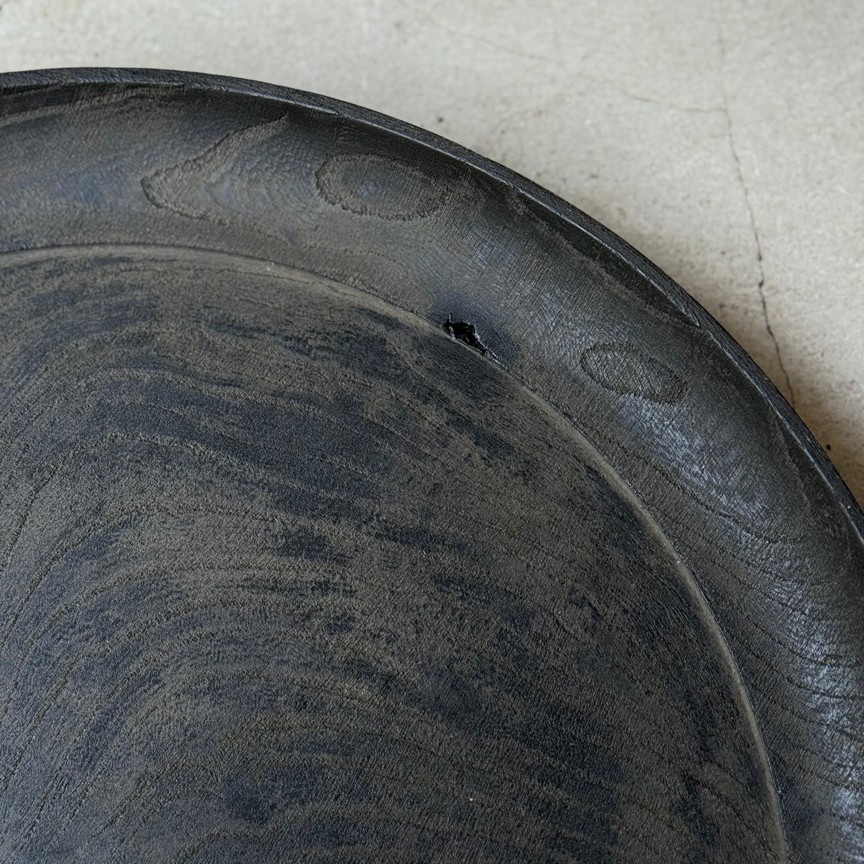 Shimoo - 浮様 丸盆 30cm, Handmade in Japan Shimoo - 浮様 丸盆 30cm