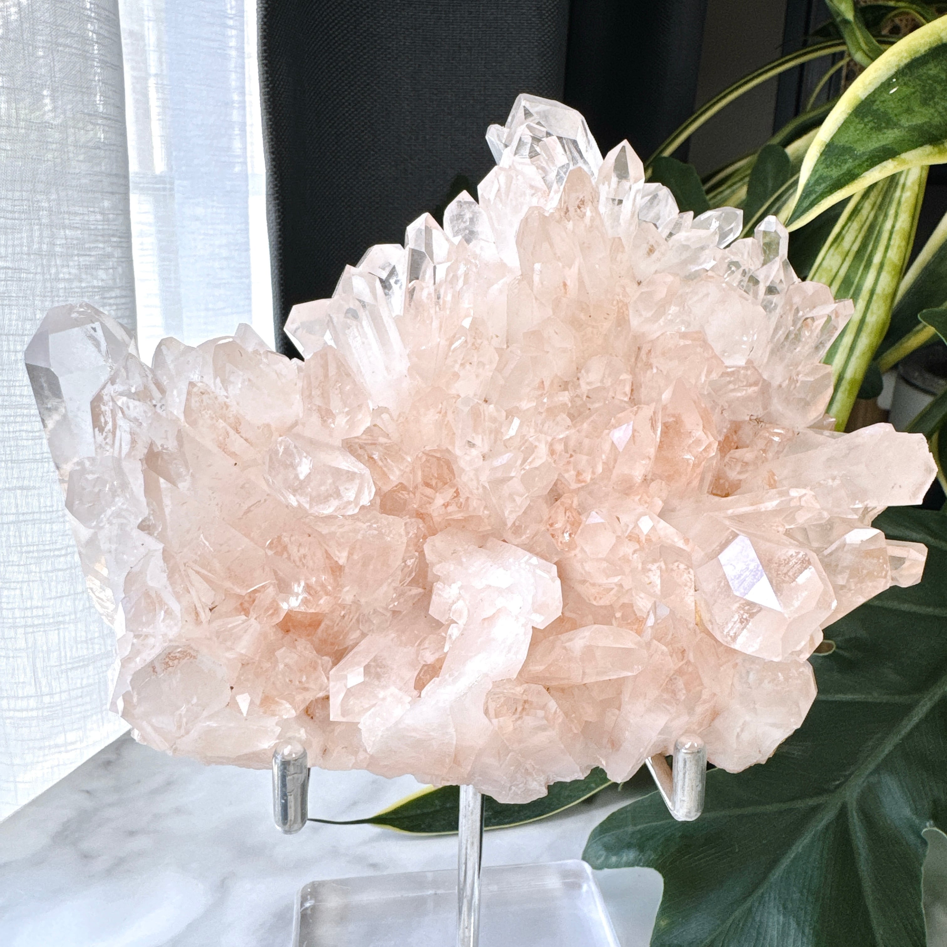 福建省産 菊花水晶クラスター 原石 天然石 | Rinolis-interior stones