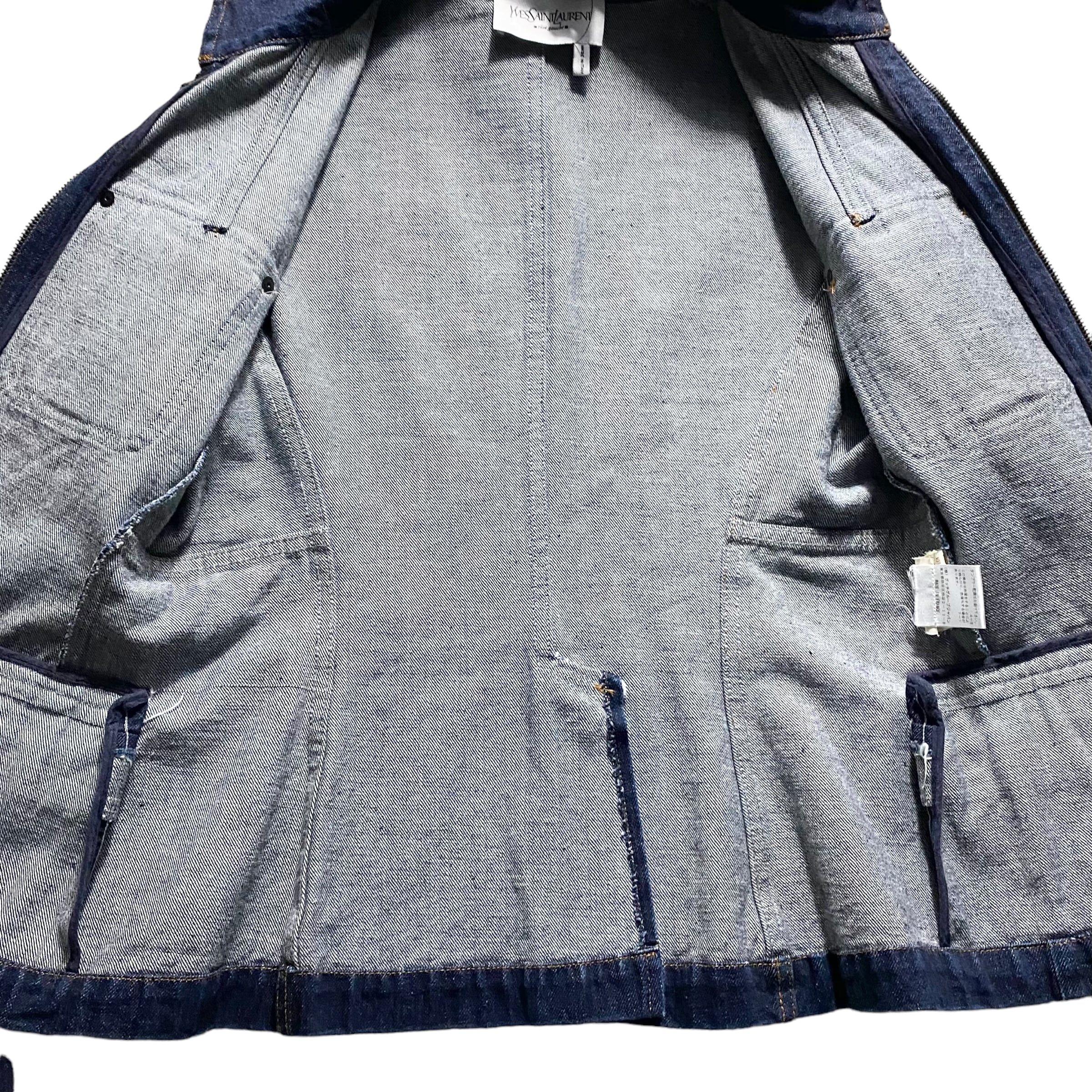 YVES SAINT LAURENT RIVE GAUCHE denim set-up | NOIR ONLINE