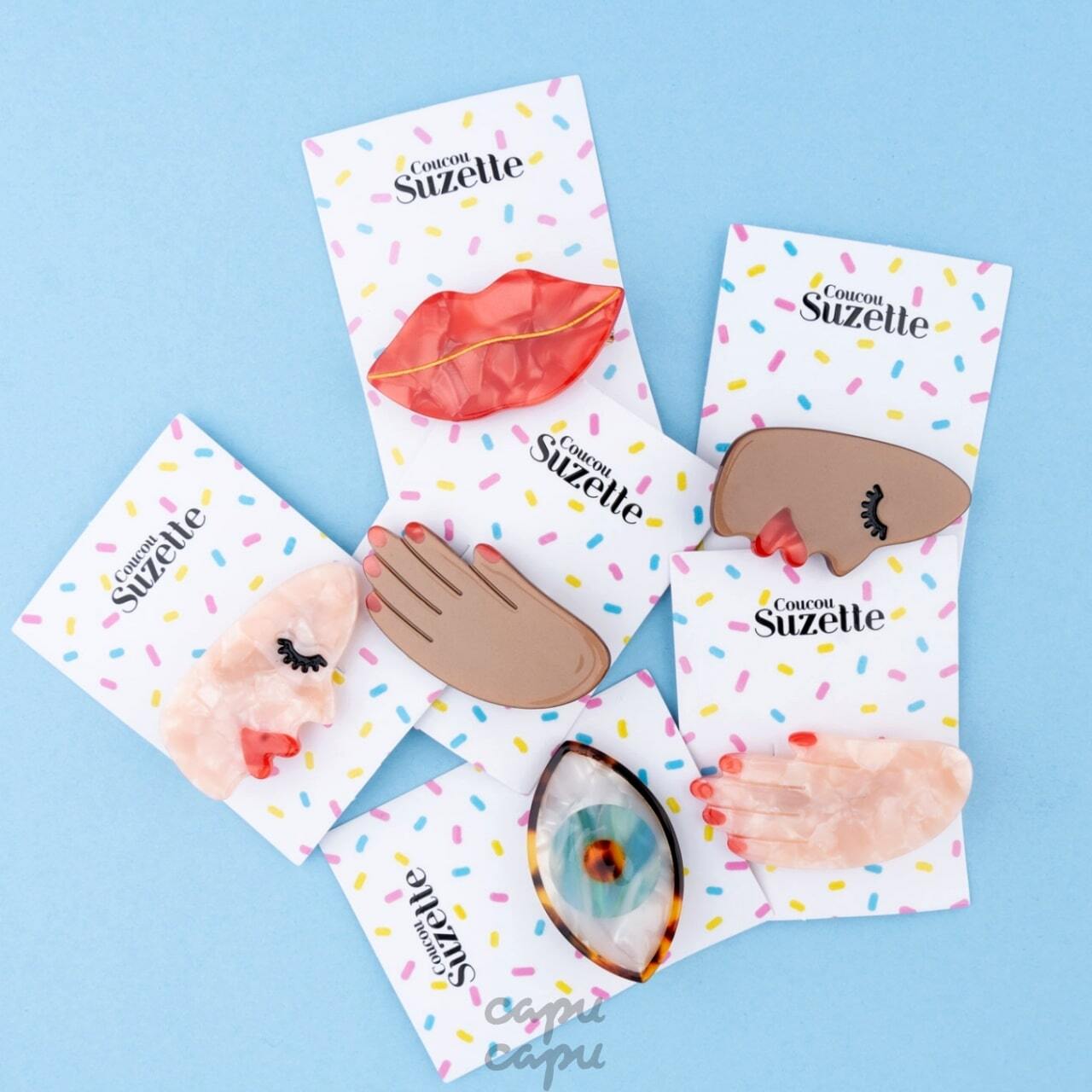 即納» Coucou Suzette Hand Hair Clip ククシュゼット ヘア
