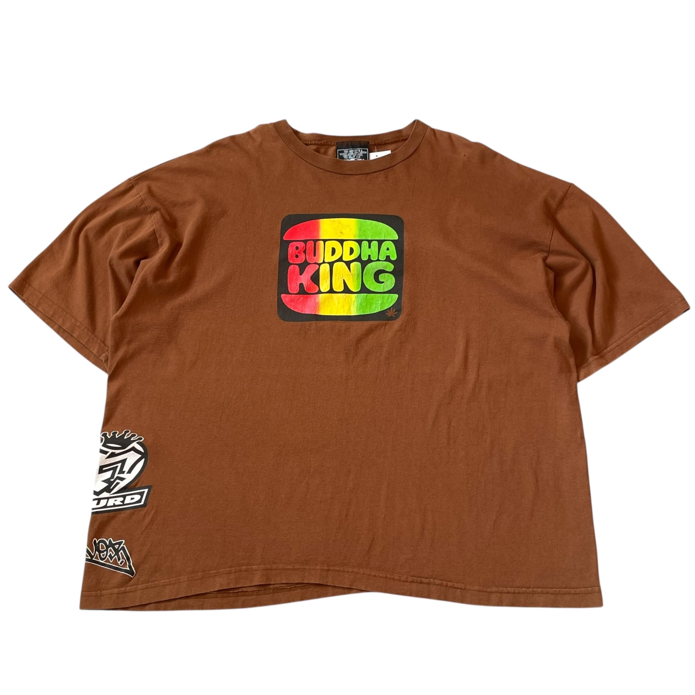 90s NEW DEAL "BUDDHA KING" BURGER KING parody T-shirt