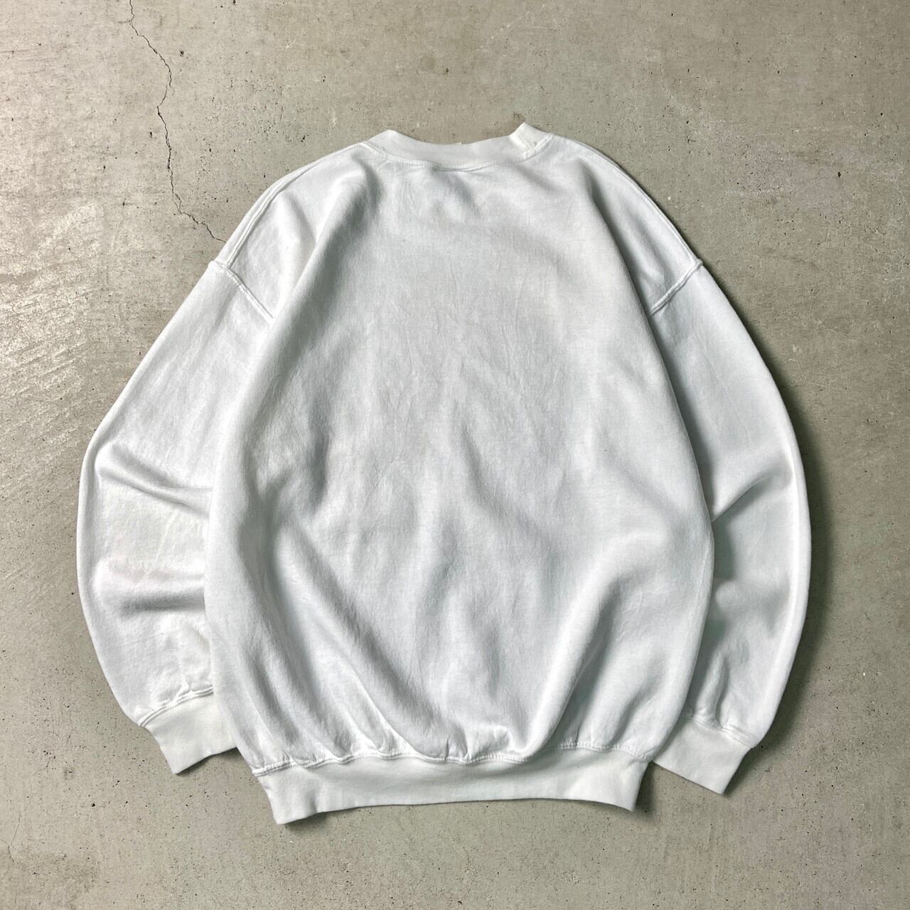 00年代 World's Best Dad メッセージプリントスウェットシャツ メンズL