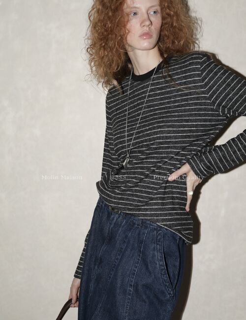 Striped Long Sleeve tee