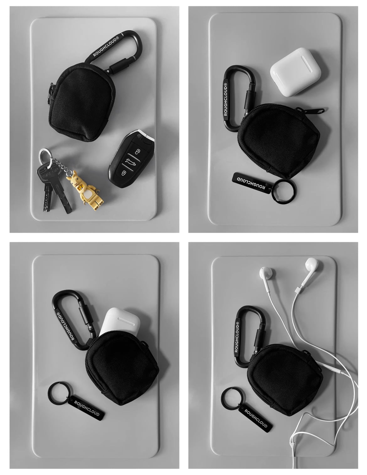 ROUGHCLOUD ナイロンマルチイヤホンポーチ | テックウェア専門店 AHAMKARA