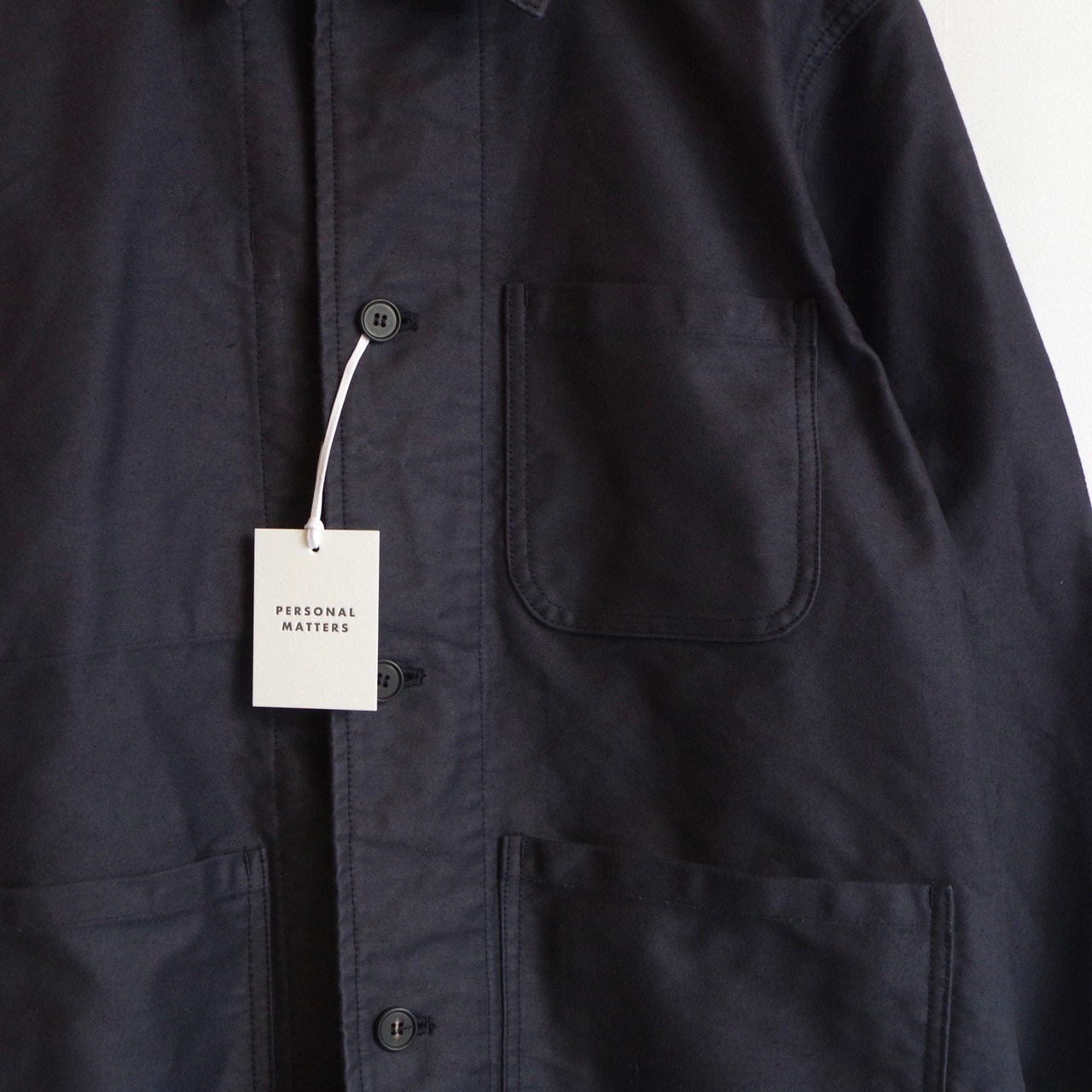 PERSONAL MATTERS  PROJECT N° 19 COTTON MOLESKIN CHORE JACKET
