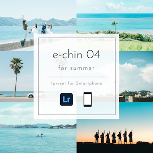 e-chin Presets 04 for Summer【スマホ用】