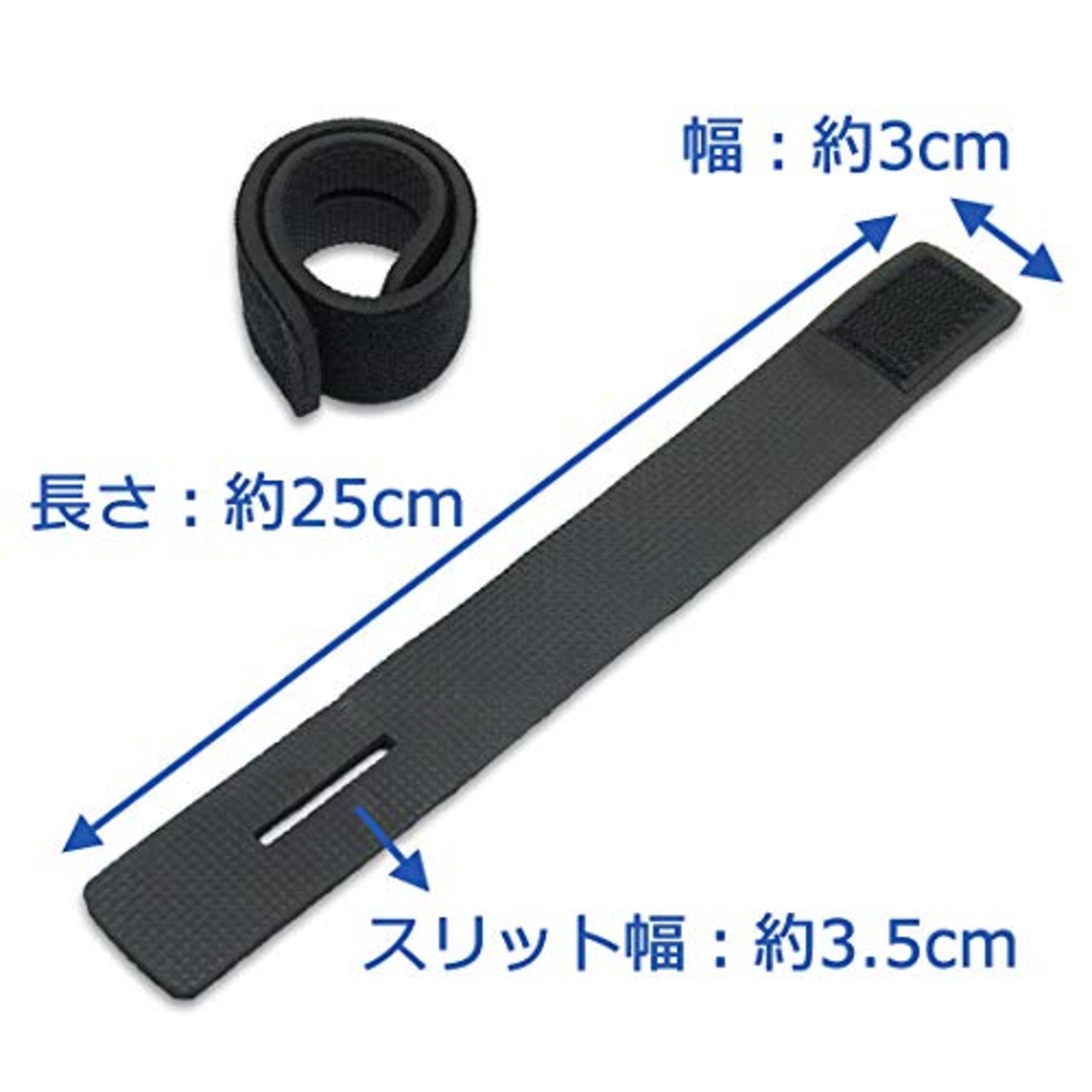 尻手ベルト ロッドベルト ロープ付き 釣り竿 スパイラルコード 290cm ワイヤー入り (RED)