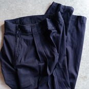 GIANNI VERSACE Cotton Satin Trousers