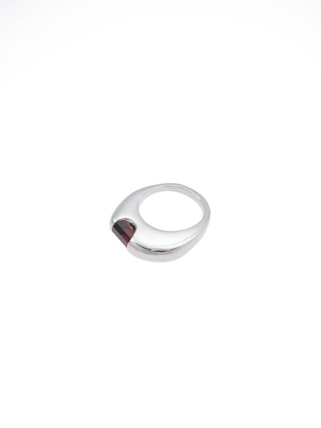 cookie sheet garnet ring(CAAC-R049)