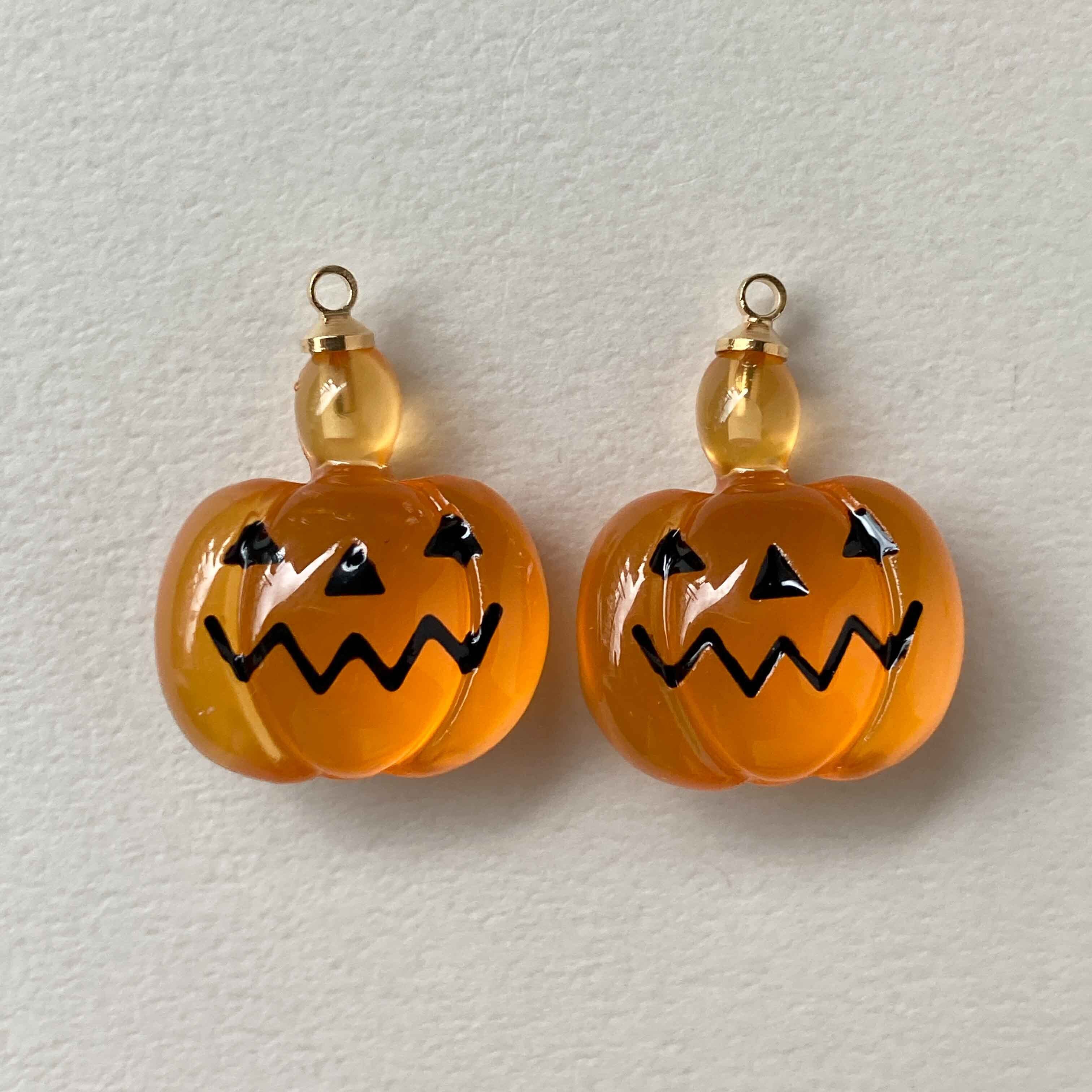 ジャック・オ・ランタンチャーム | Dua-アクセサリーパーツショップ