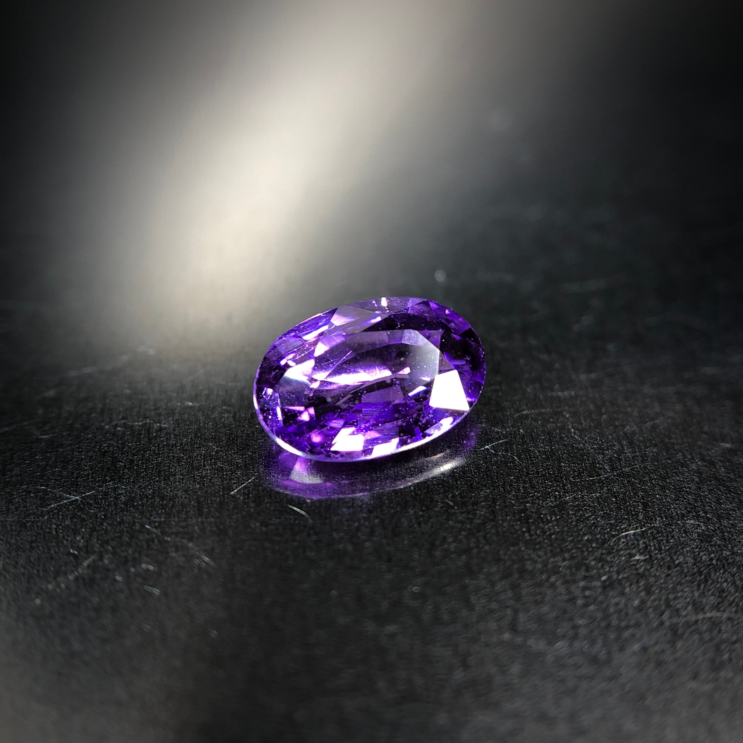 高貴な紫色 0.55ct 天然 非加熱バイオレットサファイア | Frederick’s Gems&Jewelry powered by BASE