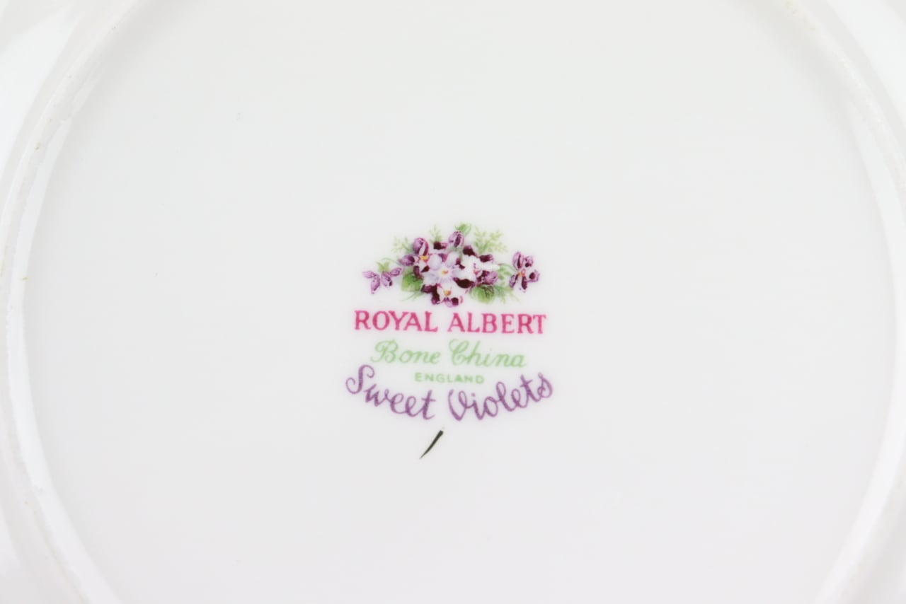 ロイヤルアルバート スウィートバイオレット プレート16cm ケーキ皿