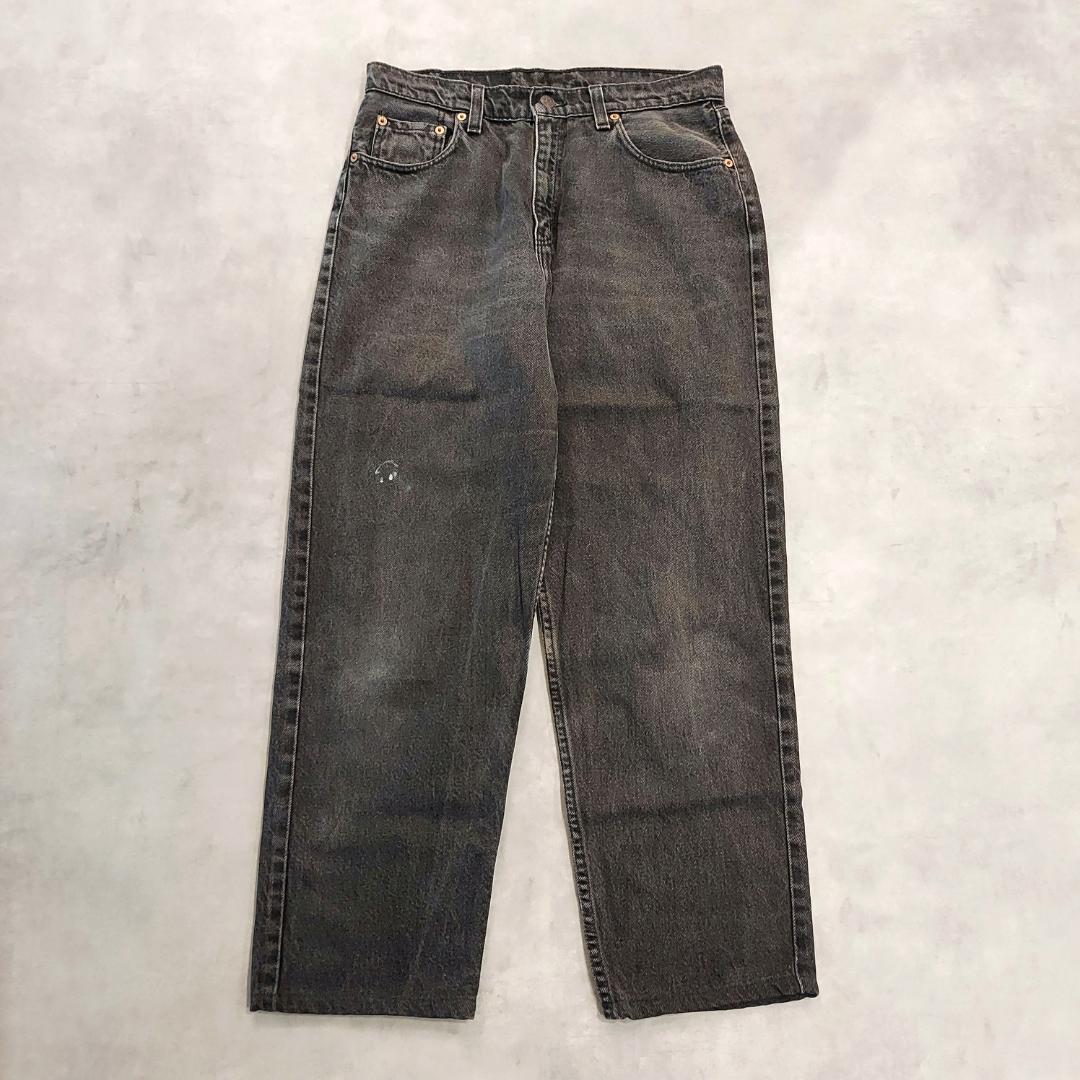 リーバイス560 W33 ブラックデニム 古着 00s Y2K 20383 Levi's560 | fuufu