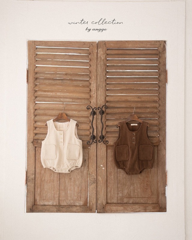 ★即納⌇﻿anggo / bebe) Pocky overall Romper