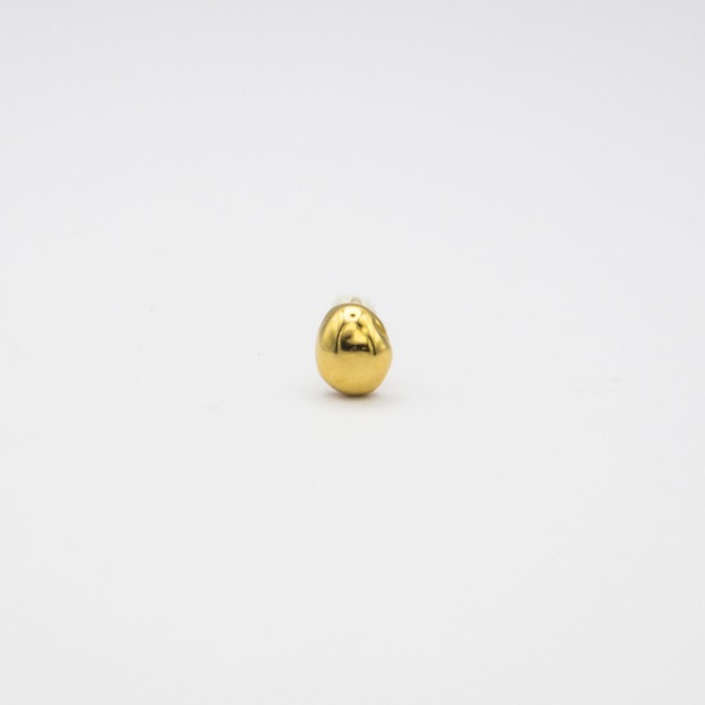 VUP-69 "wave" pierced earring - gold