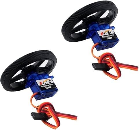Feetech FS90R マイクロサーボ 360°連続回転サーボ（ローテーション