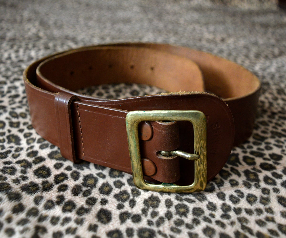 40s SERVICE WWII U.S.ARMY BELT 34 | SECOND TIME GLORY