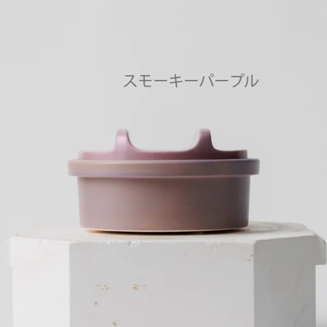 【波佐見焼】【藍染窯】【hime】【DONABE SKILLET solo】【土鍋スキレット ソロ】ハイム ハイキング ホーム　ひとり鍋　一人鍋