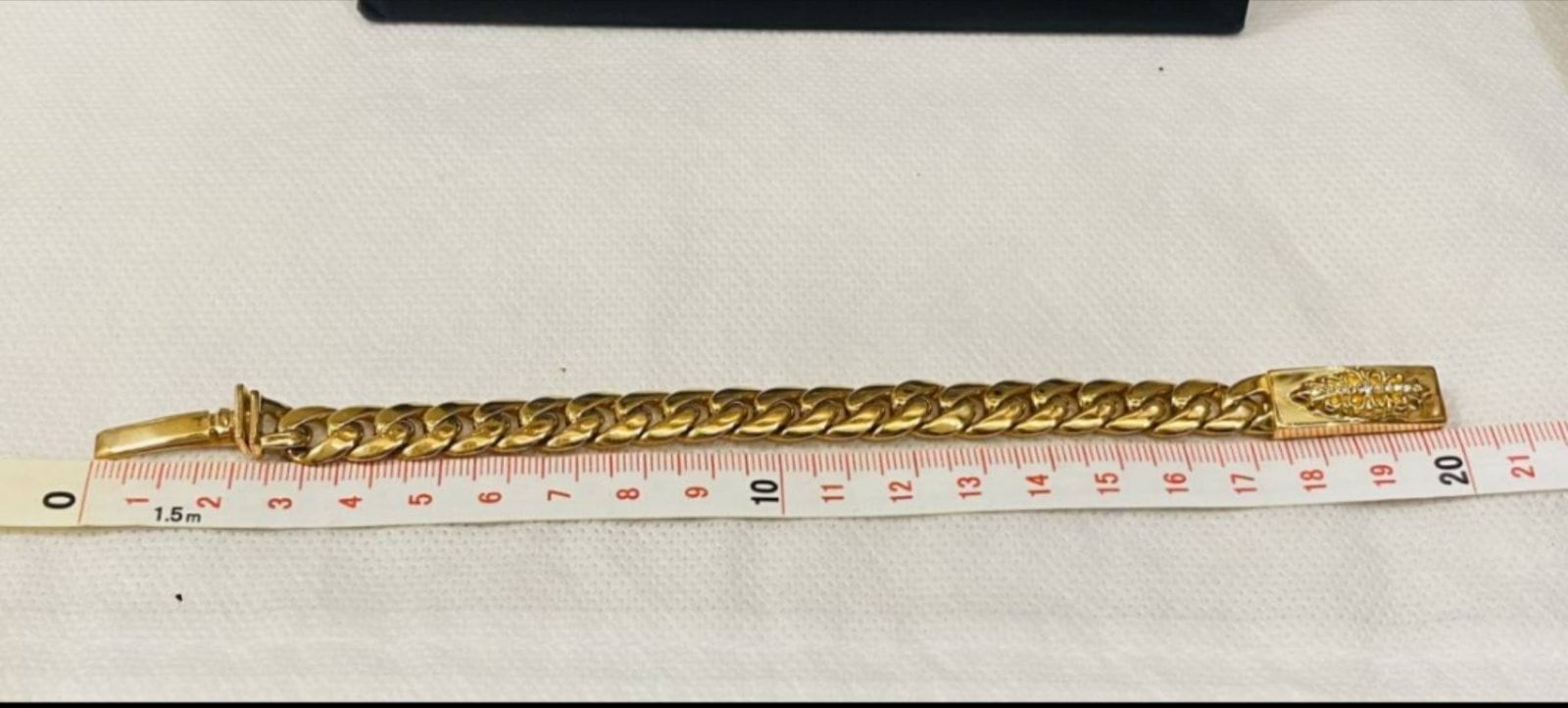 CHROME HEARTS クロムハーツ 22k ベビー ID フローラルクロス CHROME HEARTS クロムハーツ 22k ベビー ID フローラルクロス