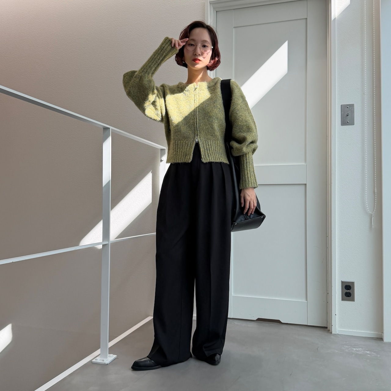 MIXカラー2wayジップCD/ライムmix