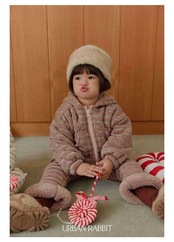 アーバンラビット / URBAN RABBIT / シュークリームフードジャンパー / 韓国子供服 / キッズ / 26winter〖取寄〗*XS~XL*