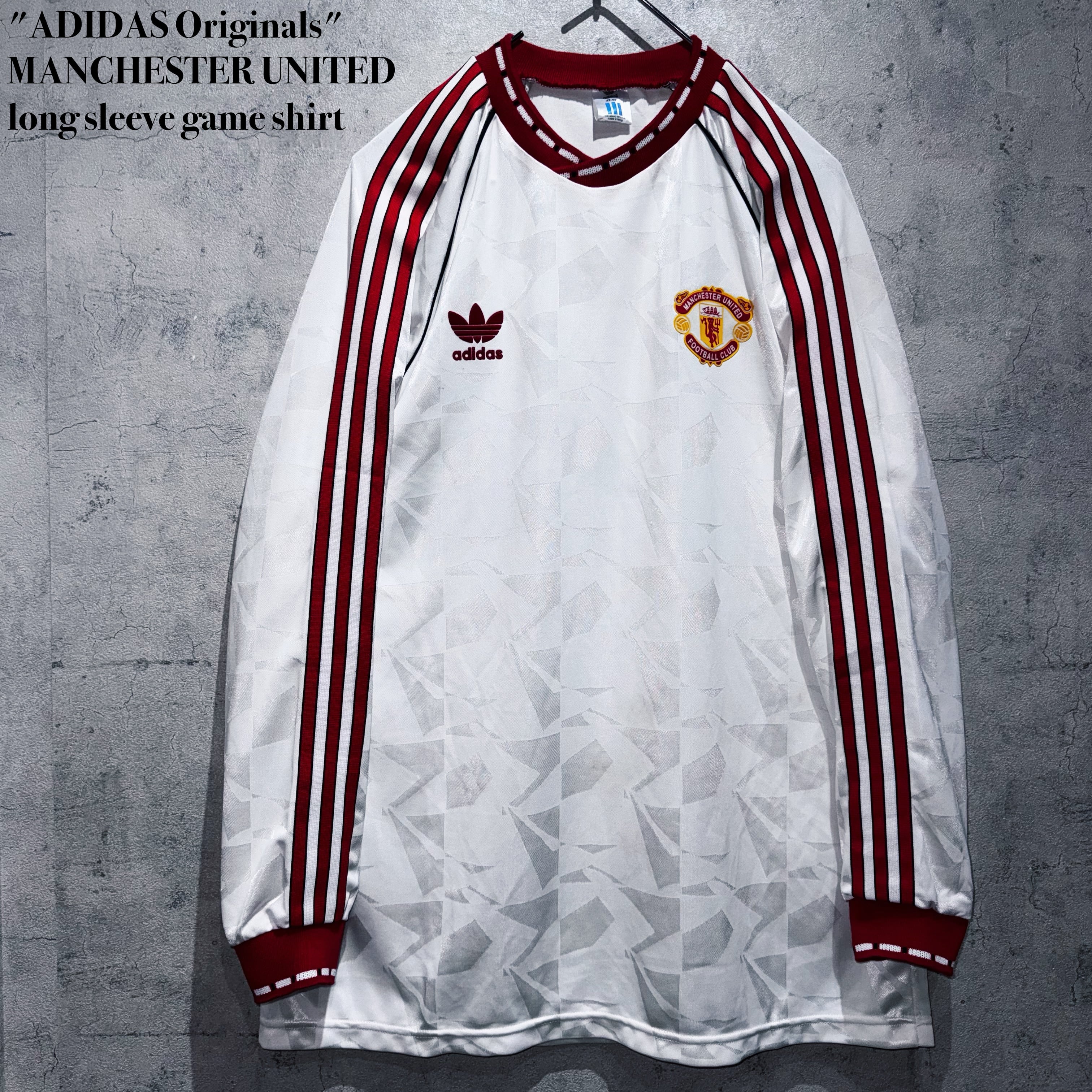 "ADIDAS Originals"MANCHESTER UNITED long sleeve game shirt