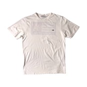 VAN JAC ヴァンヂャケット ロゴ刺繍入り 半袖Tシャツ L/ホワイト