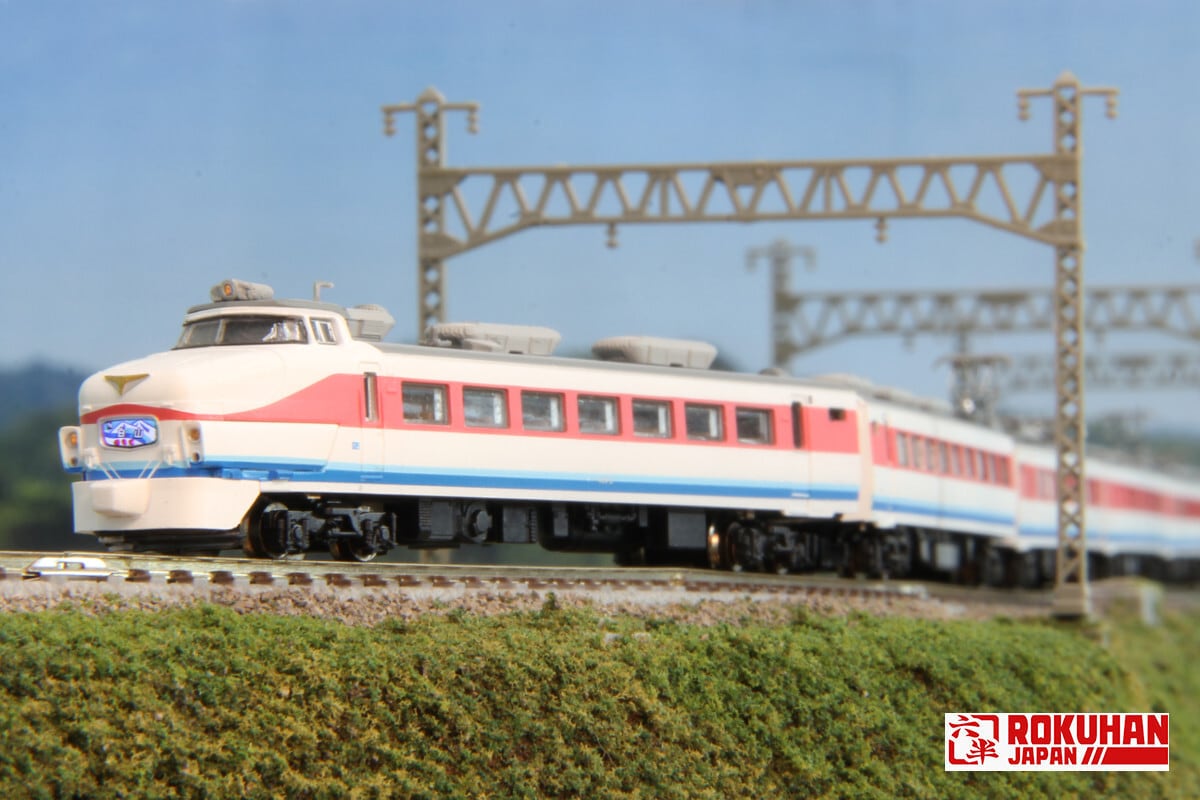 T031-1 489系特急形電車 白山色 「白山」 5両基本セット (489 LIMITED