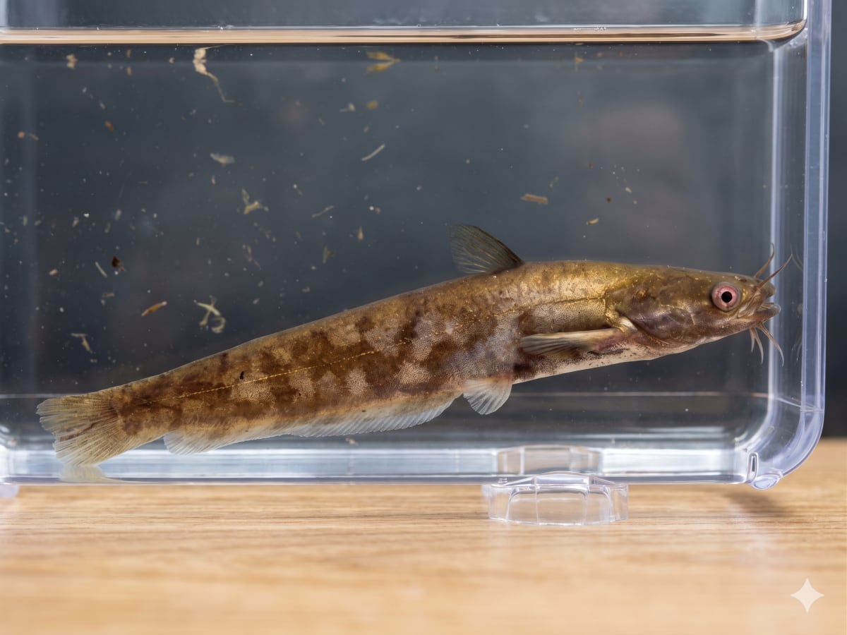 【琵琶湖固有の美麗ナマズ】イワトコナマズ 幼魚