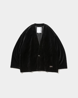 【9月26日(土) 午前10時より販売スタート】TIGHTBOOTH VELOUR HANTEN BLACK