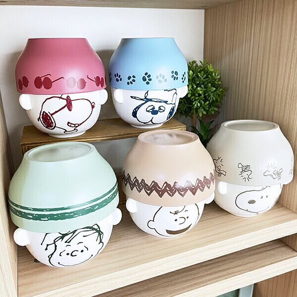 スヌーピー ライナス 汁椀・茶碗セット リラックスタイム 食器 日本製