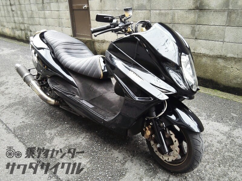 中古車 マジェスティ125 フルカスタム オーディオ付 - 画像1