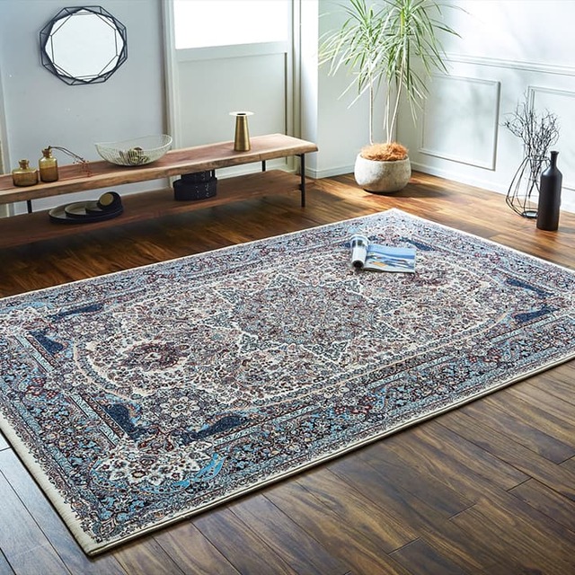 玄関マット Fピオス BE 60X90 60×90cm ラグマット カーペット ラグ 絨毯 マット