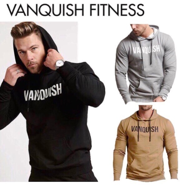 VANQUISH センター ロゴ プルオーバー パーカー/スウェット/トレーニング/スポーツ/ウェア/ジム