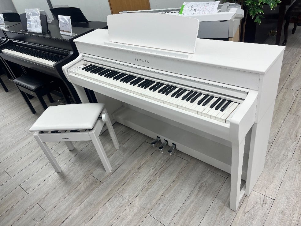 ★86596【電子ピアノ】YAMAHA SCLP7450WH 22年製