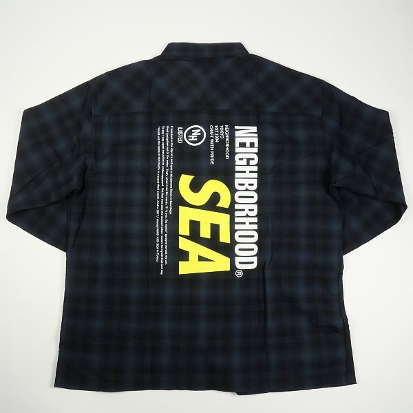 【S】NEIGHBORHOOD WIND AND SEA C-SHIRT LS