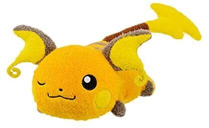 ポケットモンスター ライチュウ でっかい ぬいぐるみ ビッグ クッション グッズ ポケモン おやすみ プライズ アミューズメント雑貨のホビーポート