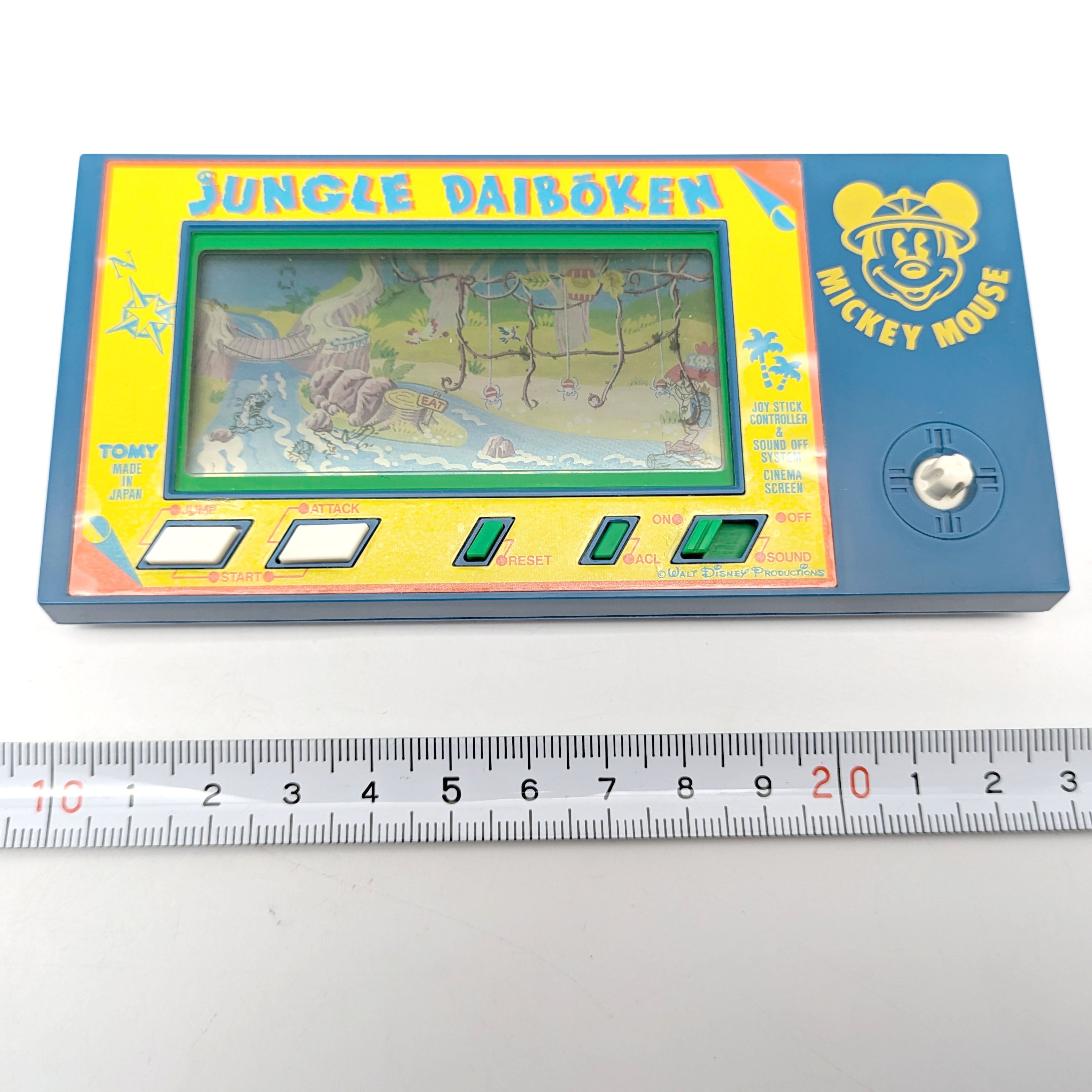 TOMY(トミー)ゲームウォッチ ミッキーマウス ジャングル大冒険 TOMY(トミー)・ゲームウォッチ・ミッキーマウス・ジャングル大