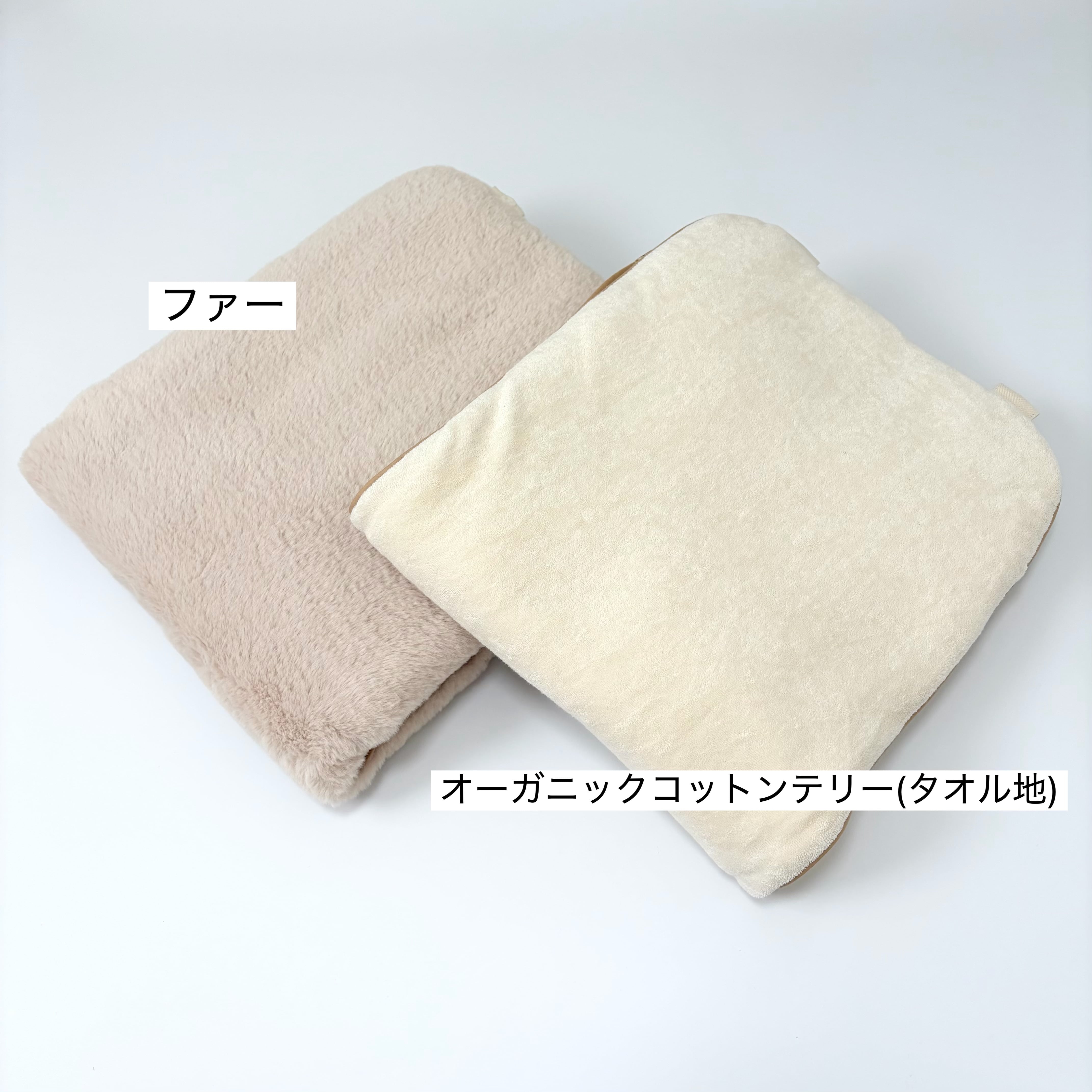 ꫛꫀꪝ *.゜くまさん刺繍キルトの座布団カバーとウレタンクッションの