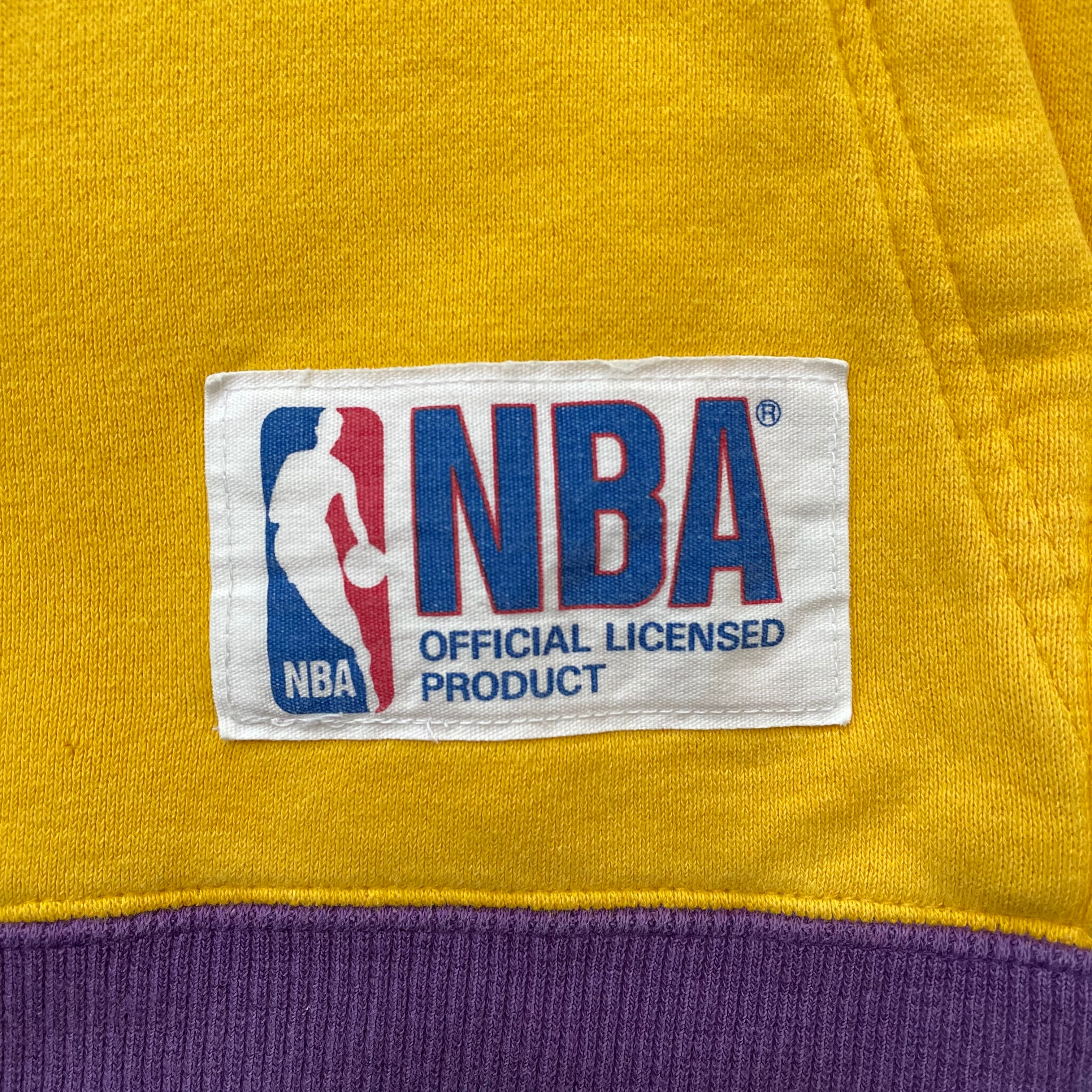 NBA】90s 日本製 希少 レイカーズ Los Angeles Lakers 刺繍ロゴ ...