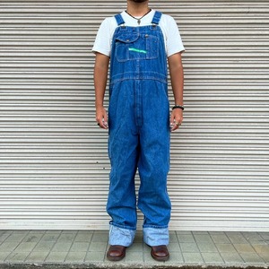 00s Key オーバーオール デニムパンツ キー ワークパンツ W40 L34 XL サロペット ペインターパンツ つなぎ アメカジ カバーオール 90s