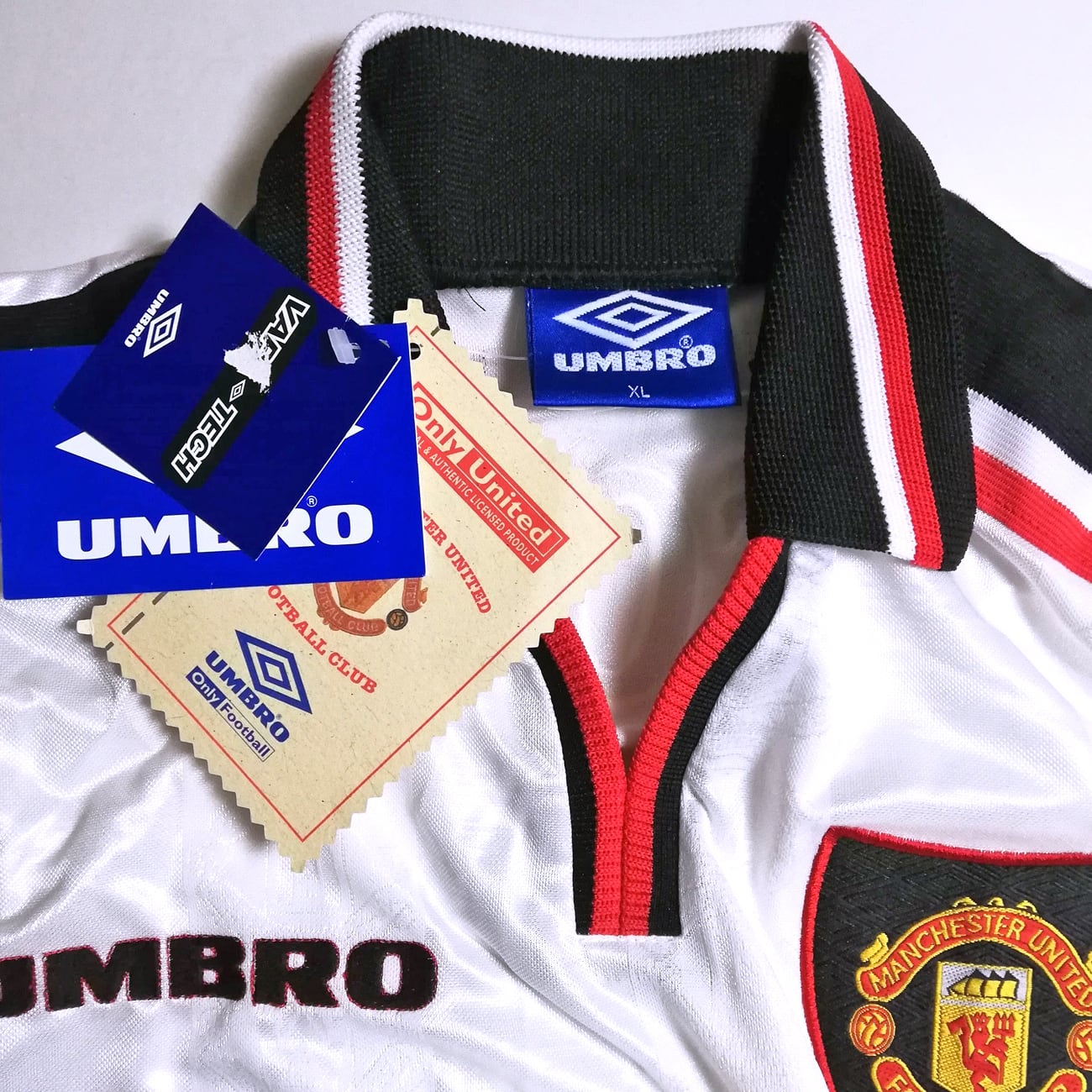 マンチェスター・ユナイテッド 1997-98 Umbro アウェイ長袖 #9 COLE