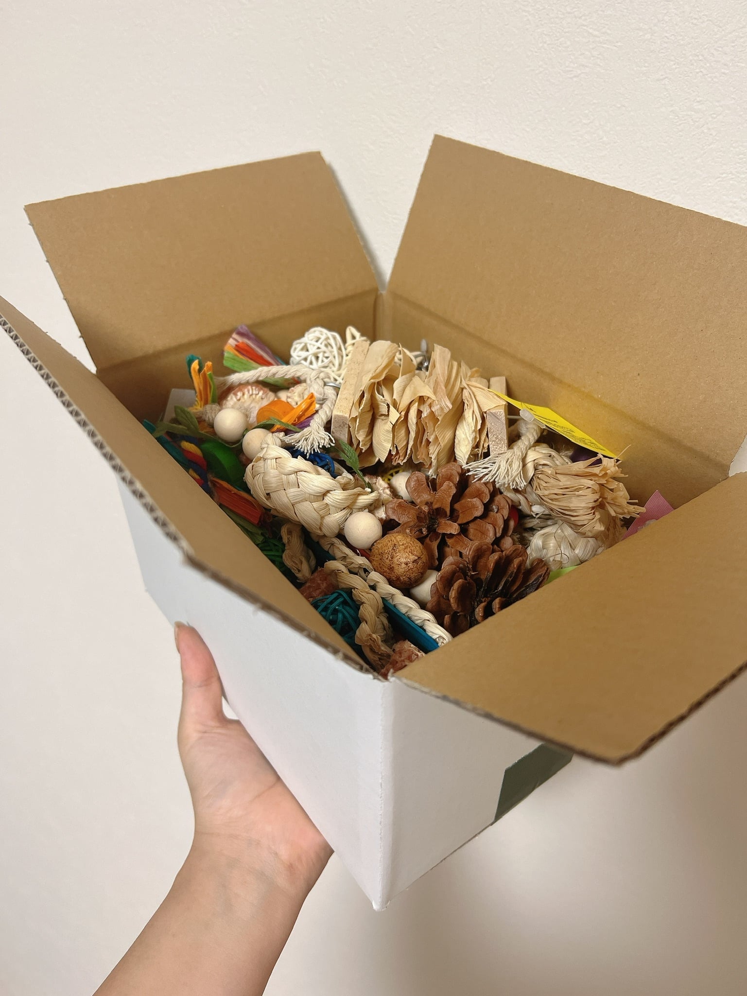 Happy Bag／Bird Toys】mini | 【OmuPasta】もっちりぽってりな鳥雑貨