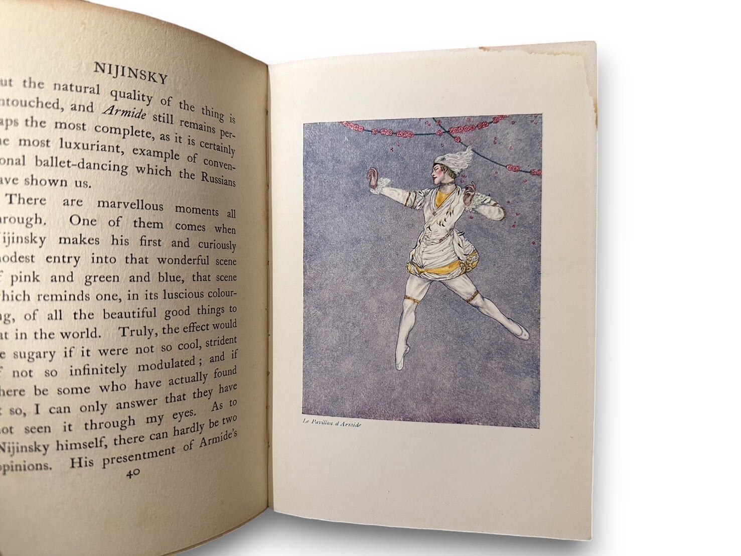ST045】【FIRST EDITION】The Art Of Nijinsky: With Ten